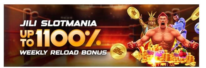 Weekly Reload Bonus up to 1100%